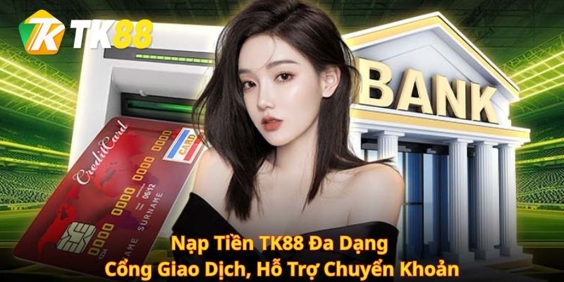 Nạp Tiền TK88 – Đa Dạng Cổng Giao Dịch, Hỗ Trợ Chuyển Khoản