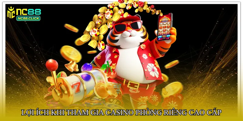 Lợi ích khi tham gia Casino phòng riêng cao cấp